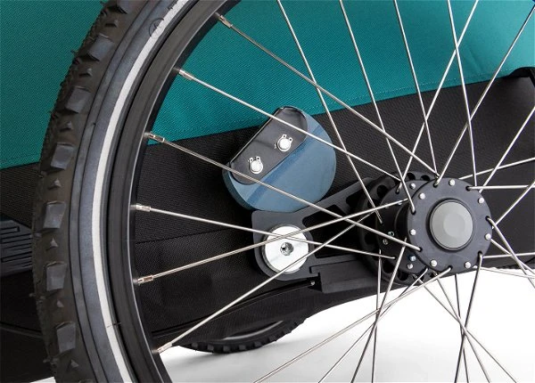 Croozer Dog Mikke Colourful Journey Fahrradanhänger Für Große Hunde Geeignet – Bild 2