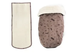 Croozer Babysitz Winter-Set Red Patterned Passend Für Croozer Babysitze