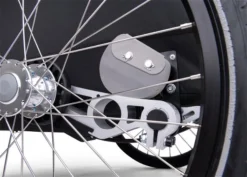 Croozer Kid Keeke 1 Mountain Grey 2in1 Fahrradanhänger & Buggy-Set -Kinder Komfort 08 121001523 croozer keeke 1 mountain grey federung