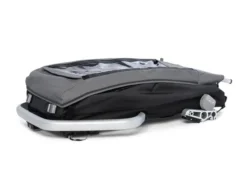 Croozer Kid Keeke 1 Mountain Grey 2in1 Fahrradanhänger & Buggy-Set -Kinder Komfort 08 121001523 croozer keeke 1 mountain grey gefaltet