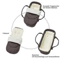 Gesslein F4 Air Plus Eloxiert/cognac Inkl. C2 Tragetasche Farbe 284284 -Kinder Komfort 10400012284284 set gesslein f4 classic tragetasche 13