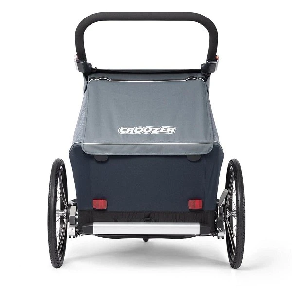 Croozer Kid Vaaya 2 Graphite Blue 2in1 Fahrradanhänger & Buggy-Set – Bild 4