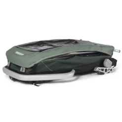 Croozer Kid Vaaya 1 Jungle Green 2in1 Fahrradanhänger & Buggy-Set -Kinder Komfort 121001320 croozer kid vaaya 1 gefaltet jungle green 2020 web 1