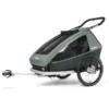Croozer Kid Vaaya 2 Jungle Green 2in1 Fahrradanhänger & Buggy-Set