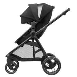 Maxi-Cosi Zelia3 Kinderwagen Set Essential Black Ab Geburt Bis Ca 4 Jahre Nutzbar -Kinder Komfort 1210672111 2021 maxicosi stroller zelia3 essentialblack side adjustablecanopy 1