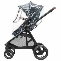 Maxi-Cosi Zelia3 Kinderwagen Set Essential Graphite Ab Geburt Bis Ca 4 Jahre Nutzbar -Kinder Komfort 1210750110 2021 maxicosi stroller zelia3 essentialgraphite side raincover 03 1