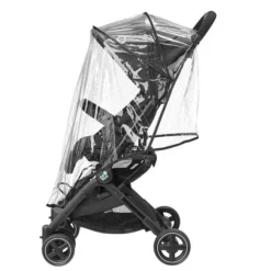 Maxi-Cosi Lara2 Buggy Essential Black -Kinder Komfort 1233672112 2021 maxicosi stroller lara2 essentialblack side raincover