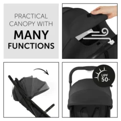 Hauck Travel N Care Buggy -Kinder Komfort 4007923160145.pt07.travel n care black
