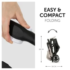 Hauck Travel N Care Buggy -Kinder Komfort 4007923160152.pt03.travel n care beige