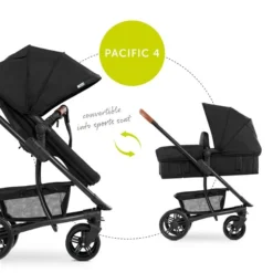 Hauck Pacific 4 Shop N Drive Kinderwagen Bundle -Kinder Komfort 4007923309216.pt03.pacific 4 shop n drive caviar