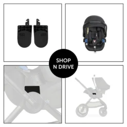 Hauck Walk N Care Hauck Autositzeadapter -Kinder Komfort 4007923375853.pt01.hauck car seat adapter walk n care black 1