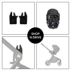 Hauck Move So Simply Hauck Autositzeadapter -Kinder Komfort 4007923375877.pt01.hauck car seat adapter move so simply black 1