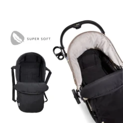 Hauck 2in1 Carrycot Tragetasche -Kinder Komfort 4007923530023.pt07.2 in1 carrycot black