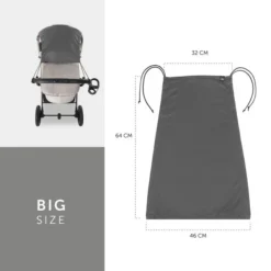 Hauck Sunshade Sonnensegel -Kinder Komfort 4007923550045.pt02.sunshade grey