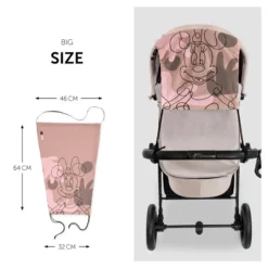 Hauck Sunshade Sonnensegel Minnie Mouse -Kinder Komfort 4007923550717.pt04.sunshade minnie mouse rose