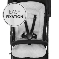 Hauck Pushchair Seat Liner Sitzauflage -Kinder Komfort 4007923670026.pt03.pushchair seat liner light grey