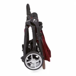 Gesslein Smiloo Happy+ Buggy Maroon Gestell Schwarz Mit Tabak Griff -Kinder Komfort 420 170 894000 zusammengelegt