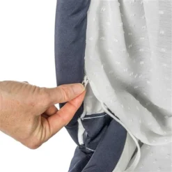 HESBA Chiffon Gardine Creme-farben Für Condor Coupé, ClassicA Und Corrado 3 HESBA Chiffon Gardine Creme-farben Für Condor Coupé, ClassicA Und Corrado -Kinder Komfort 5500 detail curtain 2 2019