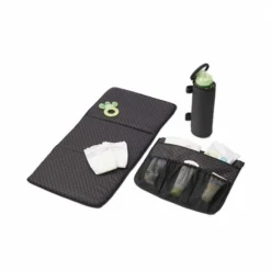 Gesslein Wickeltasche No.4 Schwarz/cognac Mit Kunstleder -Kinder Komfort 6351 607000 wickeltasche no4 inhalt