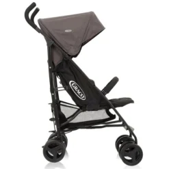 Graco Travelite Buggy Black & Grey Stufenlos Verstellbare Rückenlehne 7 Graco Travelite Buggy Black & Grey Stufenlos Verstellbare Rückenlehne -Kinder Komfort 6bf999bgreu graco emea travelite blackgrey profile
