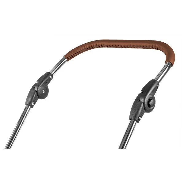 HESBA Condor Coupe Kinderwagen Außen 684 Innen 250 Teilleder Räder Schwarz 30 Cm, Ledergriff Hellbraun 5 HESBA Condor Coupe Kinderwagen Außen 684 Innen 250 Teilleder Räder Schwarz 30 Cm, Ledergriff Hellbraun – Bild 5