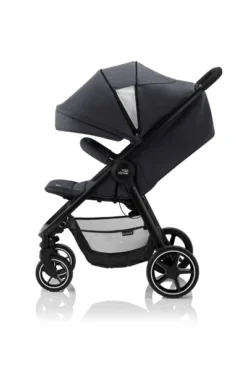 Britax Römer B-AGILE M Black Shadow Buggy -Kinder Komfort b agile m blackshadow 01 backrestdown 2019