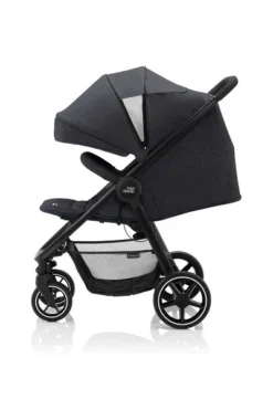 Britax Römer B-AGILE M Black Shadow Buggy -Kinder Komfort b agile m blackshadow 01 layflat 2019