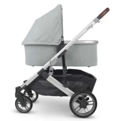 UPPAbaby Babywanne Für Vista & Cruz Stella Grey Brushed -Kinder Komfort bas20 stl oncruz20 side 4283x5588 7d1f78c