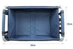 Beachtrekker LiFe Bollerwagen Rot Stabil Und Leicht Inkl. Feststellbremse -Kinder Komfort beachtrekker life info abmessungen innen