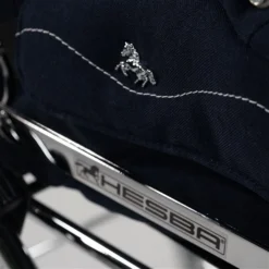 HESBA Condor Coupe Kinderwagen Außen 503 Innen 173 Räder Weiß 25 Cm, Ledergriff Hellbraun -Kinder Komfort cro9428