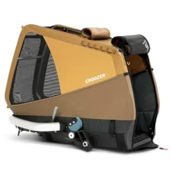 Croozer Dog Enna Sundown Yellow Fahrradanhänger Für Mittelgroße Hunde Geeignet -Kinder Komfort croozer dog enna sundown yellow 2022 box side