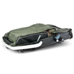 Croozer Dog Tammo Moss Green Fahrradanhänger Für Sehr Große Hunde Geeignet -Kinder Komfort croozer dog tammo moss green 2022 folded