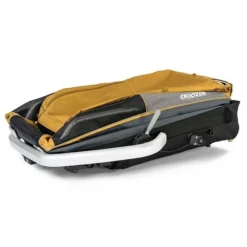 Croozer Dog Peppa Pineapple Yellow Fahrradanhänger Für Mittelgroße Hunde Geeignet -Kinder Komfort croozer dog peppa 2020 folded web 1