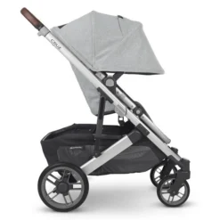 UPPAbaby Cruz V2 Sportwagen Stella Grey Brushed -Kinder Komfort cruz20 stl side rightfacing sunshade