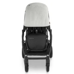 UPPAbaby Cruz V2 Sportwagen Anthony White & Grey Chenille -Kinder Komfort cruz22 ath front sunshade