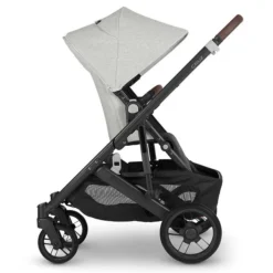 UPPAbaby Cruz V2 Sportwagen Anthony White & Grey Chenille -Kinder Komfort cruz22 ath side reversed