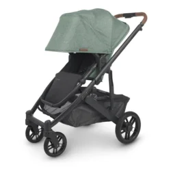 UPPAbaby Cruz V2 Sportwagen Gwen Green Melange -Kinder Komfort cruz22 gwn sunshade
