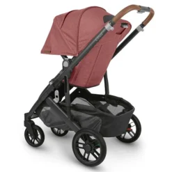 UPPAbaby Cruz V2 Sportwagen Lucy Rosewood Melange -Kinder Komfort cruz23 lcy 3qback sunshade 3039x4119 0c1bc7c
