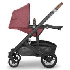 UPPAbaby Cruz V2 Sportwagen Lucy Rosewood Melange -Kinder Komfort cruz23 lcy side reversed reclined 3906x4869 8c093b7