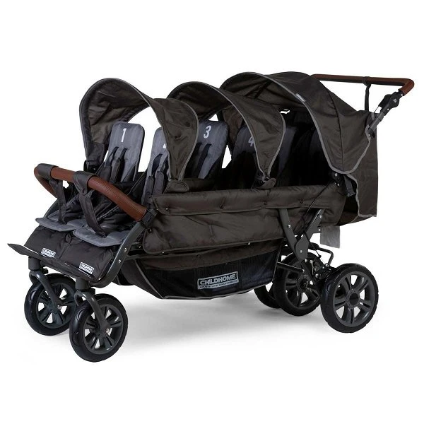 Childhome Neuer Six Seater Sechserwagen Anthrazit, Robust Und Komfortabel 1 Childhome Neuer Six Seater Sechserwagen Anthrazit, Robust Und Komfortabel