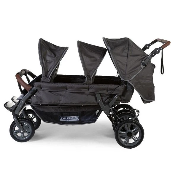 Childhome Neuer Six Seater Sechserwagen Anthrazit, Robust Und Komfortabel 2 Childhome Neuer Six Seater Sechserwagen Anthrazit, Robust Und Komfortabel – Bild 2