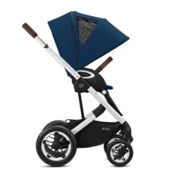 CYBEX Talos S LUX Sportwagen Navy Blue Gestell In Silver -Kinder Komfort cyb 20 talosslux eu nabl slv y270 fwf xlcanopy