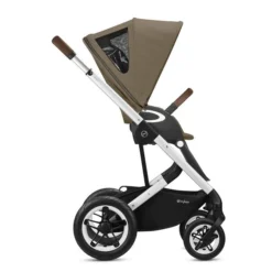 CYBEX Talos S LUX Sportwagen Classic Beige Gestell In Silver -Kinder Komfort cyb 20 talosslux int clbe slv y270 fwf