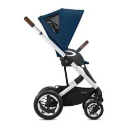 CYBEX Talos S LUX Sportwagen Navy Blue Gestell In Silver -Kinder Komfort cyb 20 talosslux int nabl slv y270 fwf