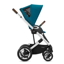 CYBEX Talos S LUX Sportwagen River Blue Gestell In Silver -Kinder Komfort cyb 20 talosslux int ribl slv y270 fwf