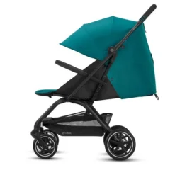 CYBEX Eezy S+2 Buggy Classic Beige Gestell In Black | Mit All-Terrain Rädern -Kinder Komfort cyb 20 y090 eu ribl eezys2 fulllieflat screen hd 5