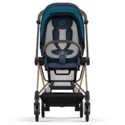 CYBEX MIOS Kinderwagen Nautical Blue New Generation Gestell Wählbar -Kinder Komfort cyb 21 int y000 mios rogo nubl withoutinlay canopyopen 1
