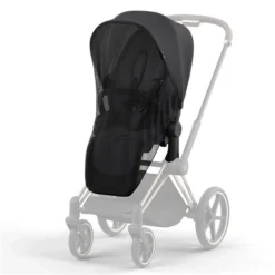 CYBEX E-PRIAM Kinderwagen Sepia Black Bundle New Generation Inkl. 8 Zubehörartikel -Kinder Komfort cyb 21 int y045 priam luxseat insectnet rogo dpbl greyedout screen ultra hd 5 1 1