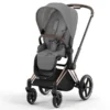 CYBEX PRIAM Sportwagen Manhattan Grey Plus New Generation Gestell Wählbar