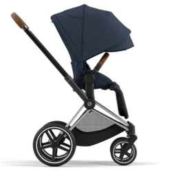 CYBEX PRIAM Sportwagen Midnight Blue Plus New Generation Gestell Wählbar -Kinder Komfort cyb 21 int y270 priam luxseat chbr nubl xxl suncanopy screen ultra hd 2